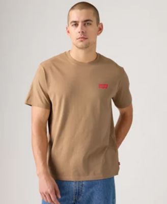 Мужская футболка Levi's свободного кроя с коротким рукавом и графическим принтом multi