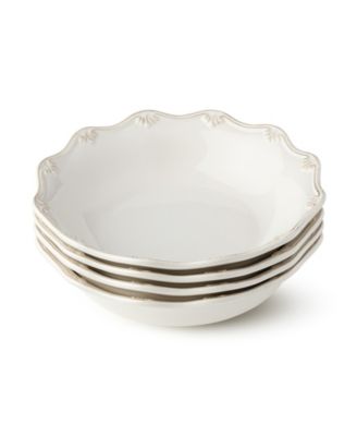 Сертифицированные миски для супа в форме свитка Международного наследия, набор из 4-х