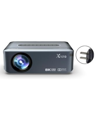 Android Smart-проектор Artudatech 1080P с четырехъядерным процессором и 16 ГБ памяти, голосовым пультом дистанционного управления, 230 люмен ANSI, черный