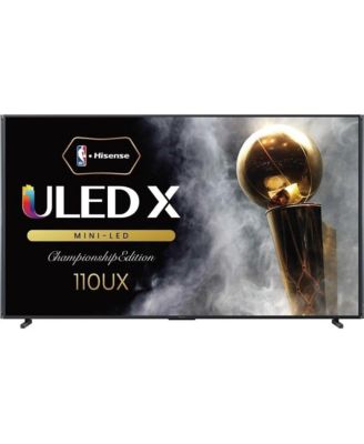 Hisense 110UX 110-дюймовый ULED-мини-телевизор со светодиодной подсветкой Smart TV с поддержкой технологии Dolby Atmos (2024), черный