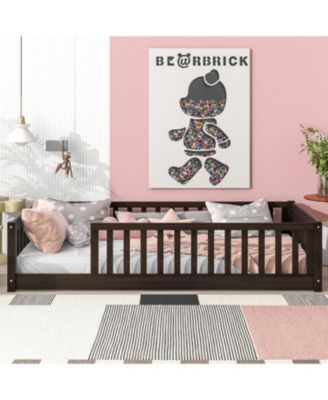 Двухспальная кровать Streamdale Furniture с ограждением