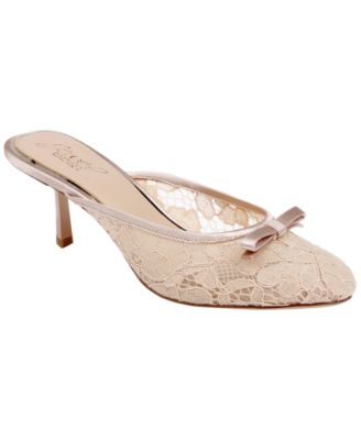 Женские вечерние слипоны Elliott от Jewel Badgley Mischka, бежево-коричневый