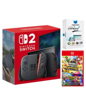 Консоль Nintendo Switch 2 с Super Mario Party, серый