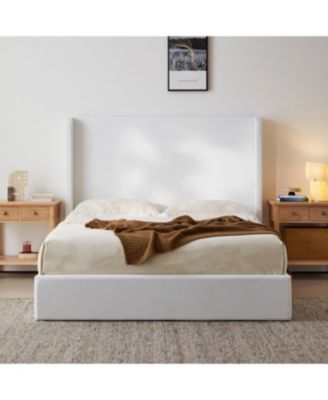 Мягкая кровать Streamdale Furniture Carmen King с откидной спинкой - Пружинный блок не требуется