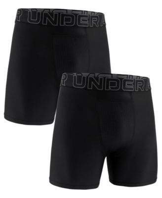 Мужские боксерские трусы Under Armour Boxerjock Performance, черные, 2 штуки