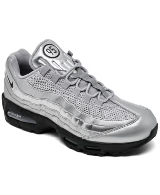 Мужские повседневные кроссовки Nike Air Max 95 Big Bubble Total 90 от Finish Line silver