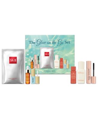 6 шт. Набор для макияжа Glow On The Go, созданный для Macy's white