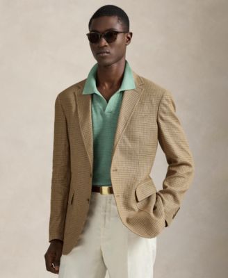Мужское клетчатое спортивное пальто Polo Ralph Lauren в современном стиле multi