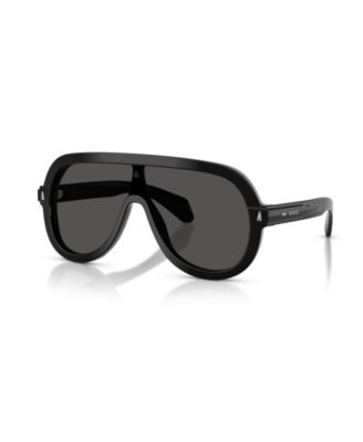 Солнцезащитные очки Moncler Pilot Sunsette Унисекс, ME6021U, черный