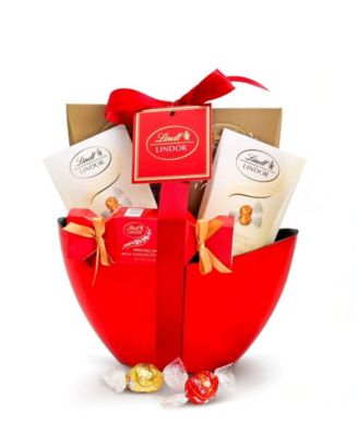 Подарочные корзины Alder Creek с шоколадом Lindt на День святого Валентина, 13 шт.