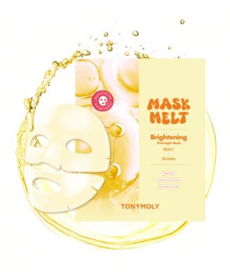 Гидрогелевая маска-таяние TONYMOLY Mask, осветляющая на ночь, 1,30 унции. без цвета