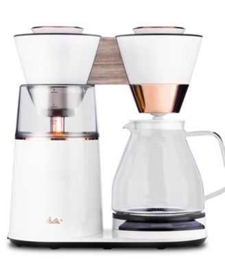 Роскошная капельная кофеварка Melitta Vision на 12 чашек с вращающейся панелью из меди