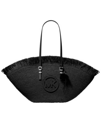 Сумка-тоут Michael Kors Isa для больших поклонников черного цвета
