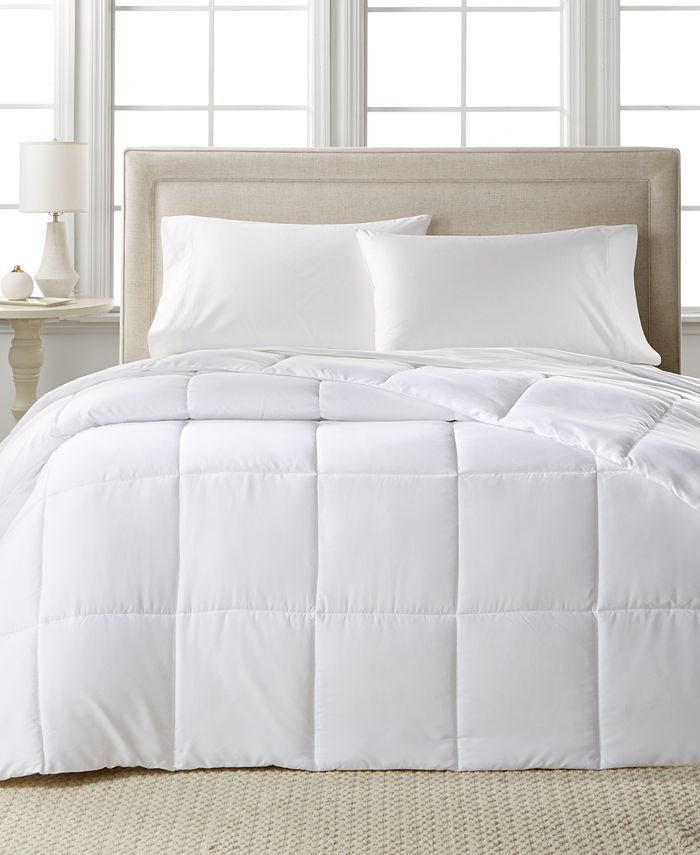 Home Design Down Alternative King Comforter Hypoallergenic Created For Macy S Reviews Comforters Bed Bath Macy S