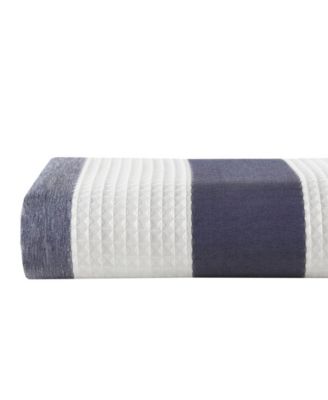 Вафельная занавеска для душа Madison Park Ariana Ombre, 72