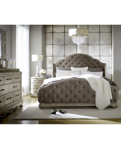 Furniture Zarina Bedroom Furniture 3 Pc Set Queen Bed Dresser Nightstand Reviews Furniture Macy S