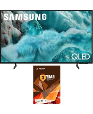 Samsung QN50Q7FAAFXZA 50-дюймовый телевизор QLED Q7F с технологией 4K Vision AI Smart TV с 3-летним планом защиты от янтарного света (2025), черный