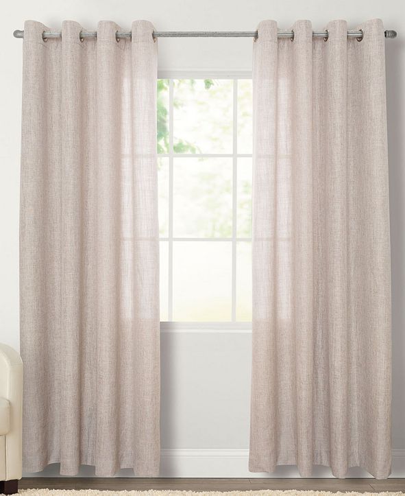 Miller Curtains Layton 50" x 95" Grommet Panel & Reviews Window