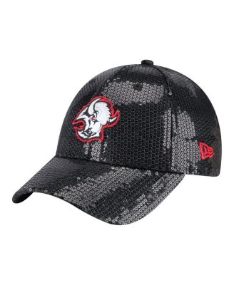 Женская черная шляпа New Era Buffalo Sabres с пайетками и регулируемой длиной 9 футов, черная