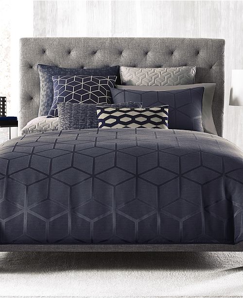 Hotel Collection Closeout Cubist Bedding Collection Created For Macy S Reviews Bedding Collections Bed Bath Macy S