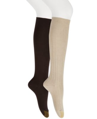 gold toe women's knee high socks