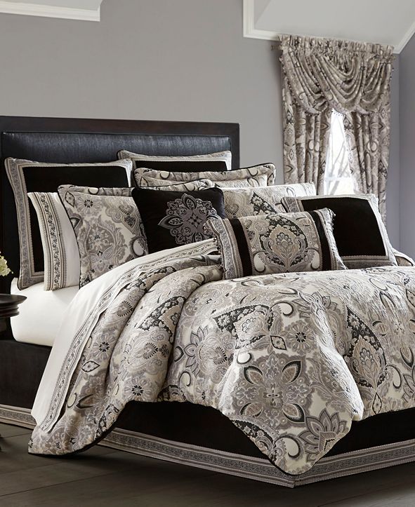J Queen New York J Queen 4 Pc New York Guiliana California King 4 Pc Comforter Set And Reviews