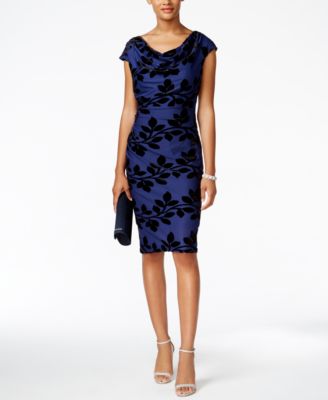 ronni nicole velvet dress