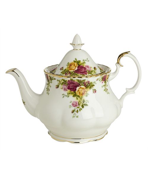 Royal Albert Old Country Roses Teapot Reviews Fine China Macy S