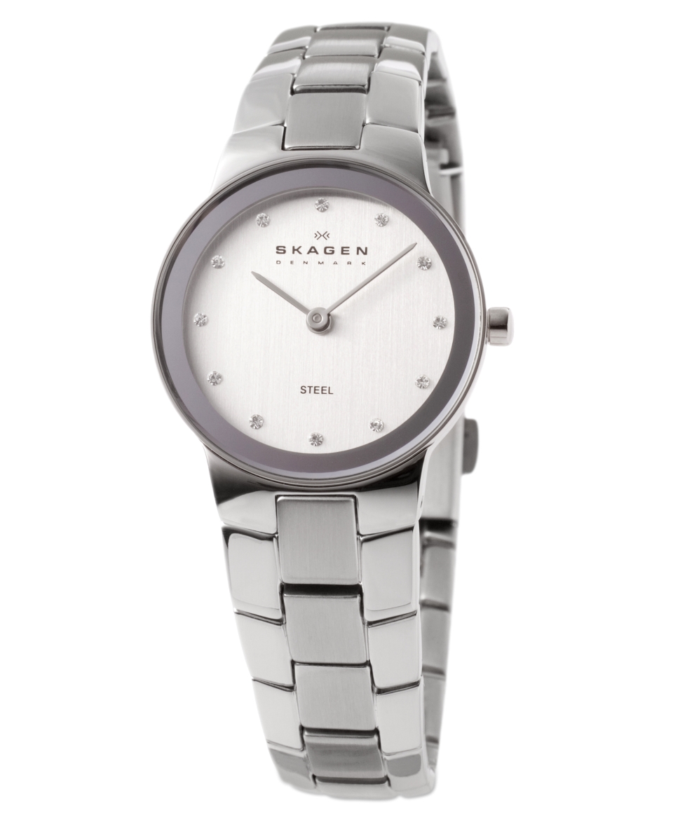 Skagen Denmark Watch, Womens Stainless Steel Bracelet 430SSXD