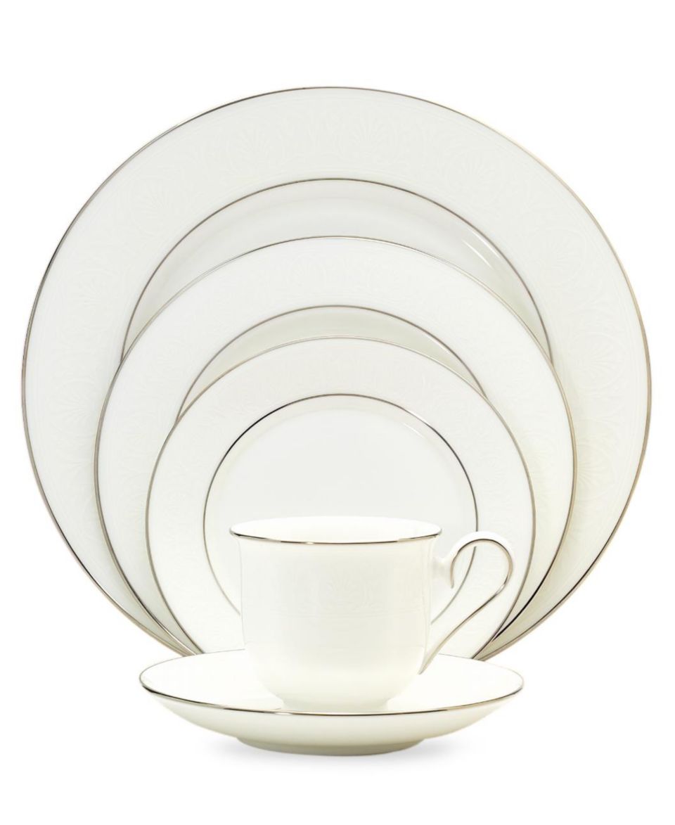 Lenox Solitaire White 5 Piece Place Setting   Fine China   Dining & Entertaining
