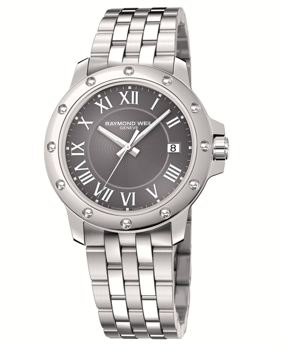 RAYMOND WEIL Watch, Mens Stainless Steel Bracelet 5599 ST 00608