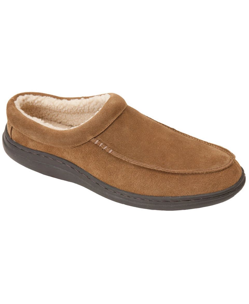 Evans Slippers, Edmonton Suede Slippers