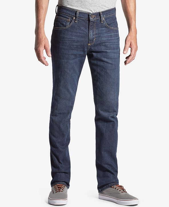 Wrangler Men's Advanced Comfort Slim Straight Jeans & Reviews - Jeans ...