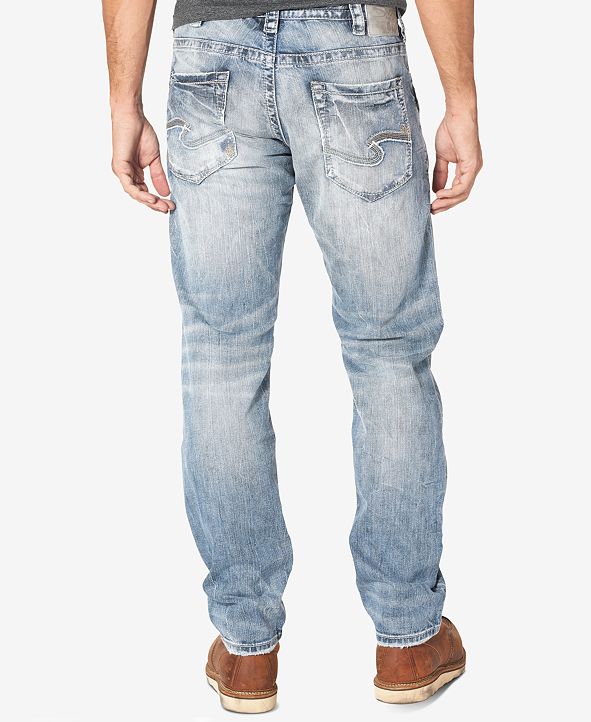 Silver Jeans Co. Men's Eddie Relaxed Fit Tapered Jeans & Reviews ...