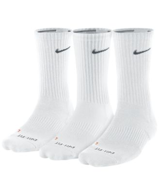 Nike Men's Socks, 3 Pair Pack Dri Fit 