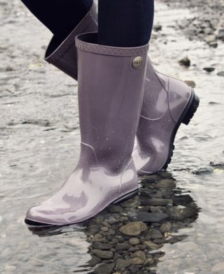 ugg rain boots purple