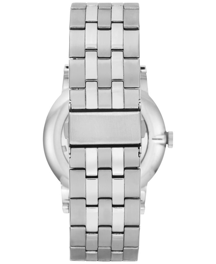 Armitron Men's Stainless Steel Bracelet Watch 42mm 20-4962BKSV ...