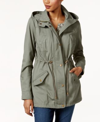 Style \u0026 Co Cotton Hooded Utility Jacket 