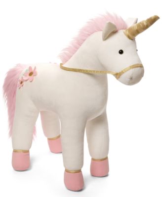 a unicorn stuffed animal