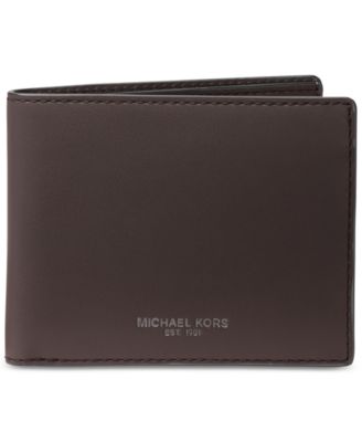 Michael Kors Men's Leather Slim RFID 