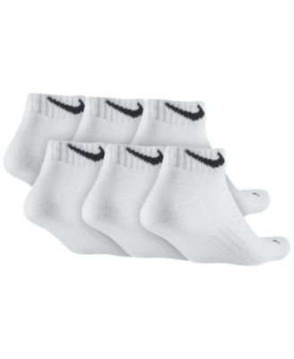 nike dri fit low cut socks black