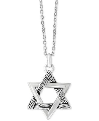 silver star pendant