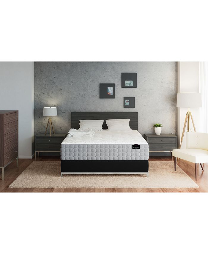 Aireloom Hybrid 13.5" Luxury Plush Mattress Set King & Reviews Mattresses Macy's