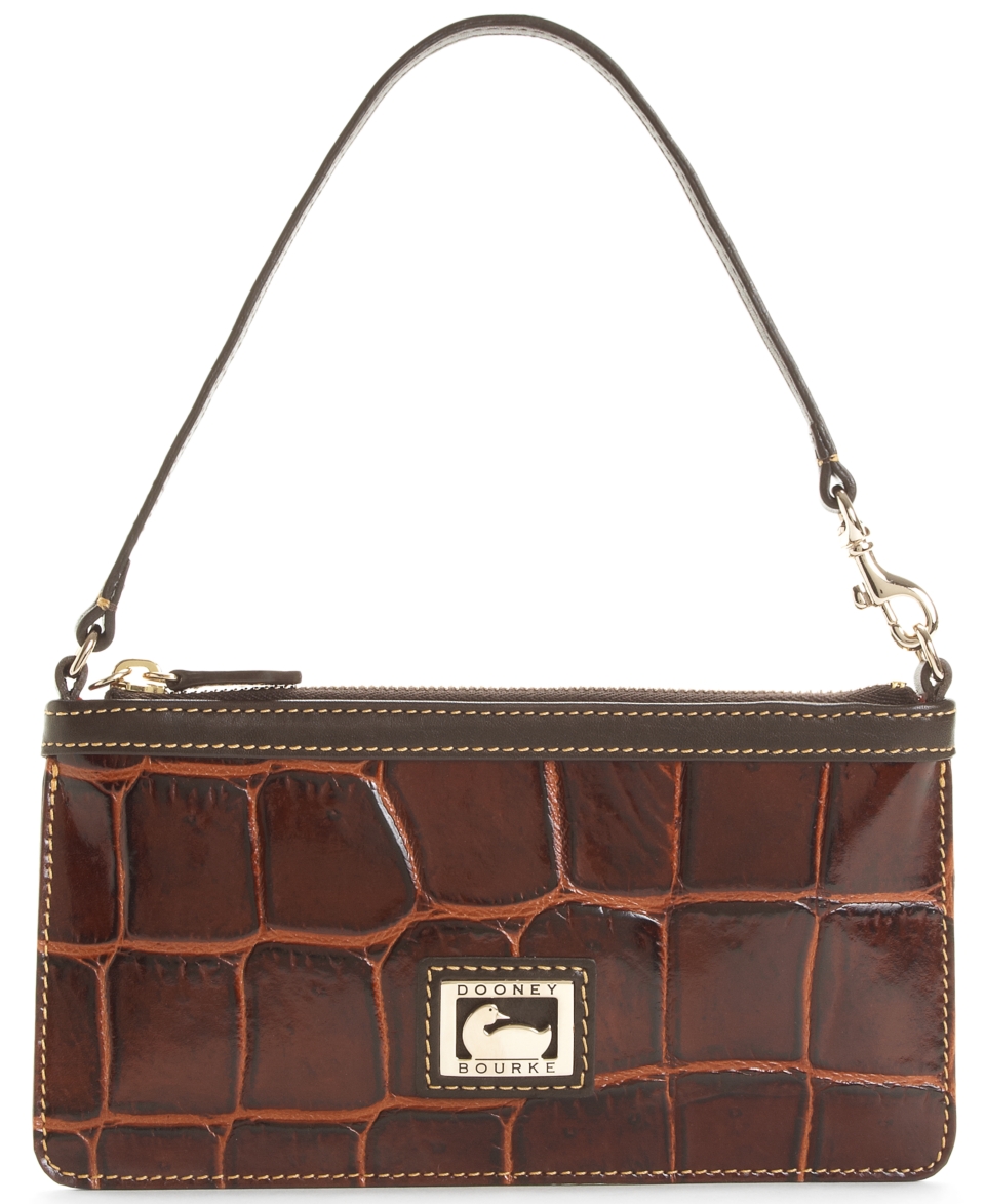 Dooney & Bourke Handbag, Croco Large Slim Wrislet