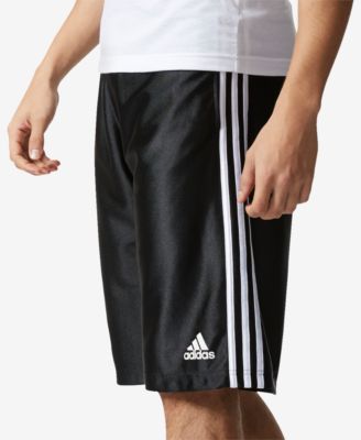 black adidas basketball shorts