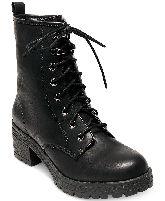 Madden Girl Eloisee Combat Booties & Reviews Boots Shoes Macy's