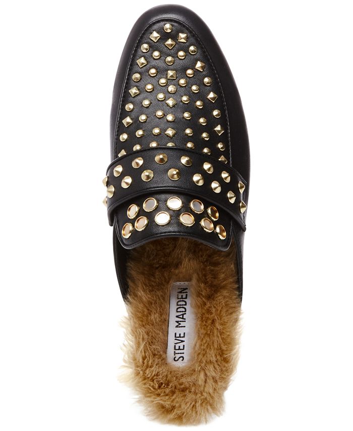 steve madden mules white