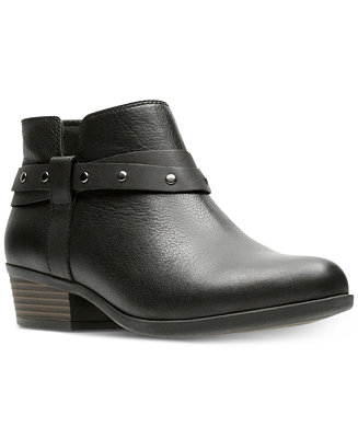 Clarks Women's Addiy Zoie Booties & Reviews - Boots - Shoes - Macy's