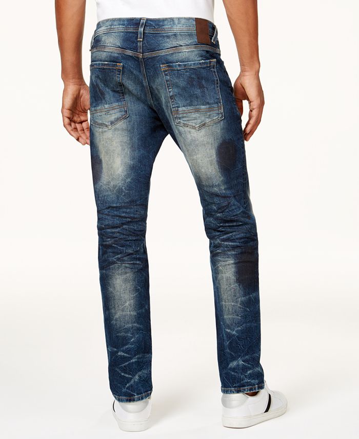 Sean John Men's Athlete Relaxed Tapered-Fit Stretch Jeans, Created for ...