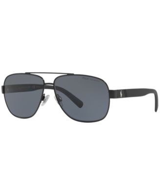 ralph lauren polarized aviator sunglasses